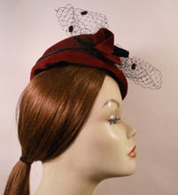 Load image into Gallery viewer, Vintage Inspired Mini Fur felt Hat