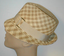 Load image into Gallery viewer, Panama Fedora with Grosgrain Band and Buckle