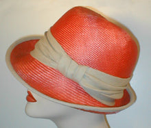 Load image into Gallery viewer, Parasisol Snap Brim Fedora with Linen Band and Accent