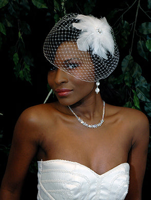 Basic fly away birdcage with Feather Fascinator